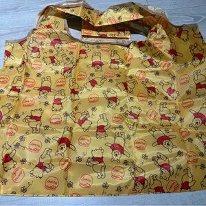 NEW Winnie the Pooh Foldable Tote Bag 15x22inches